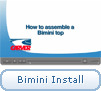 View a video about installing a bimini