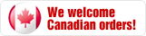 We welcome Canadian orders! Click here to learn more.