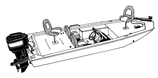 Jon style bass boat