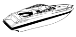 V-hull, low profile cuddy cabin boat with windshields and bow rails