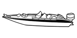 Wide Bass Boat