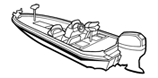 Angled Transom Bass Boat